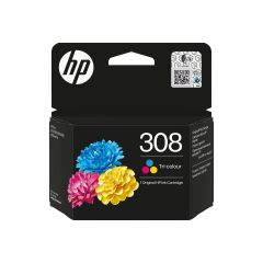 HP 308 - Cyan, magenta, yellow - original - box - i | 7FP20UE#CE1