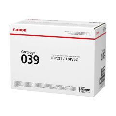 Canon 039 - Black - original - toner cartridge - for i | 0287C001