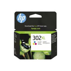 HP 302XL - 8 ml - High Yield - colour (cyan, magent | F6U67AE#BA3