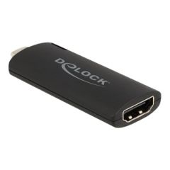Delock - Video capture adapter - USB-C 2.0 - black | 88309