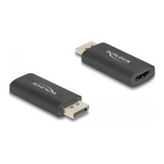Delock - Adapter - DisplayPort male to HDMI female - blac | 61055