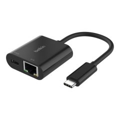 Belkin - Network adapter - USB-C - Gigabit Ethernet  | INC019BTBK