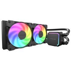 LC-Power LC-CC-240-B-ARGB / All-in-one liquid cooler / 12 cm / 70