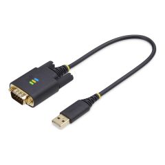 StarTech.com 1ft (30cm) USB to Serial Adapter | 1P1FFC-USB-SERIAL