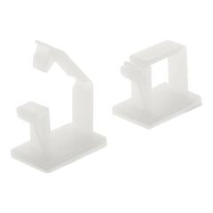 Delock - Cable holder - white (pack of 10) | 60250