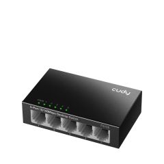 CUDY FS105 5-Port 10/100 Metal Switch - Switch - 0.1 Gbps - Amoun