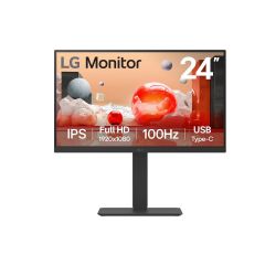 LG 24BA750-B - LED monitor - USB - 24" (23.8" viewable) - 1920 x