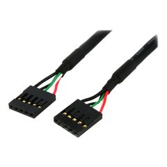 StarTech.com 5 Pin USB 2.0 Header - 12 in USB IDC  | USBINT5PIN12