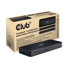 Club 3D 16-in-1 - Docking station - for desktop, lapto | CSV-1583