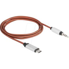 Delock AUX Kabel USB Type-C Stecker zu Klinkenstecker 3.5 | 81288