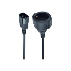 Cablexpert - Power adapter - IEC 60320 C14 to CEE  | PC-SFC14M-01