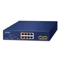 PLANET 2-Port 10/100/1000T 802.3bt, Unmanaged, Gigab | GSD-1022UP