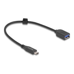 Delock - USB cable - 24 pin USB-C (M) to USB (F) - 25 cm  | 60567