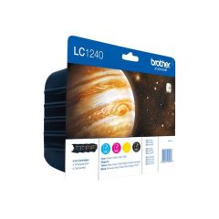 Brother LC1240 Value Pack - 4-pack - black, yellow, | LC1240VALBP