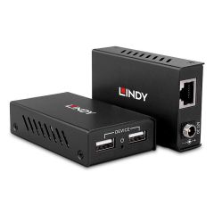 Lindy 100m 2 Port USB 2.0 Cat / 6 Extender - Digital - Ne | 43408