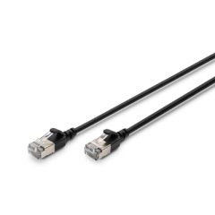 DIGITUS CAT 6A F-FTP Slim patch cable, AWG 32 | DK-1632-A-005S-BL