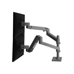 Ergotron LX Pro - Mounting kit (dual stacking arm) - | 45-690-293
