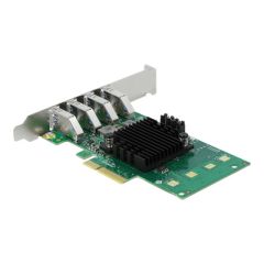 Delock PCI Express x4 Card to 4 x external USB 3.0 Quad C | 89048