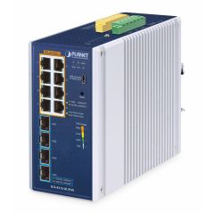 PLANET IP30 Industrial L2/L4 8-Port, Managed, L2 | IGS-4215-8UP4X