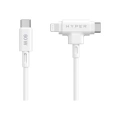HyperJuice - Lightning cable - 24 pin USB-C male to  | HJ4010WHGL