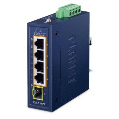 PLANET IP30 Compact size 4-Port IGS-514PT, Unmanaged, Gigabit Eth