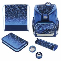 Herlitz Schulranzen UltraLight Plus Blue Shark 50046164