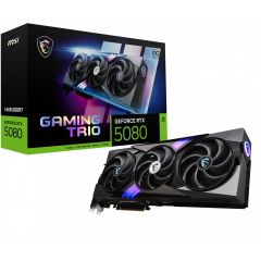MSI GeForce RTX 5080 16G GAMING TRIO OC Graphics card V531005R