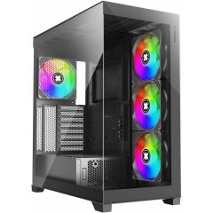 Xilence  Gleam Gaming PC Case Black X818.ARGB