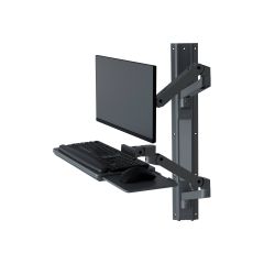 Ergotron LX Pro - Mounting kit (2 arms, 2 extensions | 45-696-293