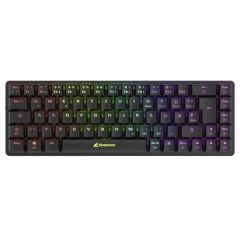Sharkoon PURE WRITER RGB Black W65 Red Keyboard 4044951036929
