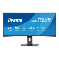 iiyama ProLite XCB3494WQSU-B1 - LED monitor - curved - 34" - 3440