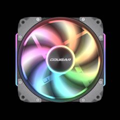 COUGAR Case Fan Apolar 120 ARGB, Reverse Blade, Black