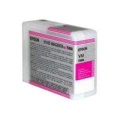 Epson 80 ml vivid magenta original ink cartridge for C13T580A00