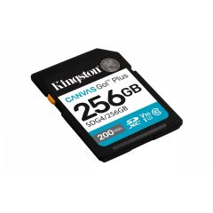 Kingston 256GB SDXC Canvas Go Plus Gen4 200MBs C10 SDG4256GB