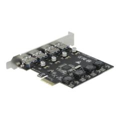 Delock - USB adapter - PCIe 2.0 - USB 3.2 Gen 1 x 4 | 90509