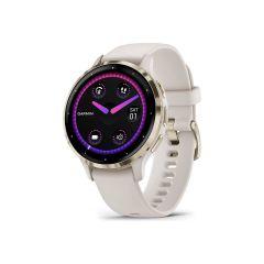 Garmin Venu 3S - 41 mm - ivory - smart watch with  | 010-02785-04