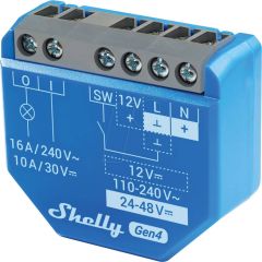 Shelly 1 Gen4 is a small form factor smart switch Shelly_1_Gen4