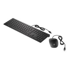 HP Pavilion 400 - Keyboard and mouse set - USB - Ge | 4CE97AA#ABD