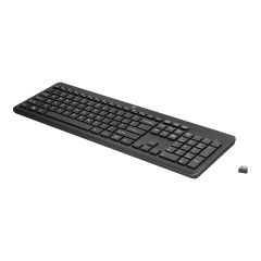 HP 230 - Keyboard - wireless - 2.4 GHz - German - b | 3L1E7AA#ABD