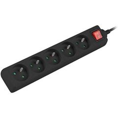 Lanberg PS105E0300BK 3 m Indoor Type E IP20 PS105E0300BK
