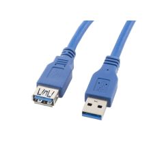 Lanberg CA-US3E-10CC-0018-B / 1.8 m / USB A / USB A / 600 Mbit/s
