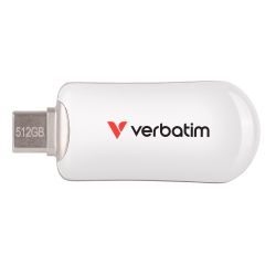 Verbatim Plectra USB-C Flash Drive White 512GB / 512 GB / | 30231