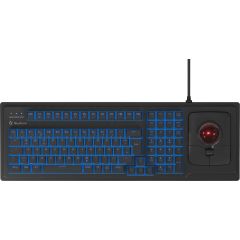 KeySonic TAS KSK-8202ELU-T DE Trackball schwarz | 61102