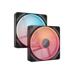 CORSAIR iCUE Link LX140-R RGB Case fan reverse blade 140mm black (pack of 2)