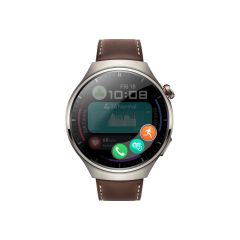 Huawei Watch 4 Pro / Titanium / smart watch with strap | 55020AMG
