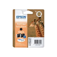 Epson T0711 Twin Pack / 2-pack / 22.2 ml / high ca | C13T07114H10