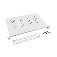 Lanberg AK-1004-S / Rack shelf / Grey / 25 kg / 48.3 cm (19")