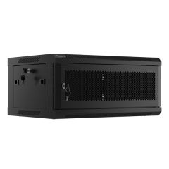 Lanberg WF01-6404-23B / Wall mounted rack / 4U / 60 kg / IP20 / 1