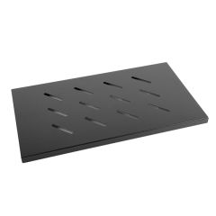 Lanberg AK-1002-B / Rack shelf / Black / 120 kg / 48.3 cm (19") /