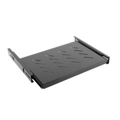 Lanberg AK-1006-B / Adjustable shelf / Black / 60 kg / 48.3 cm (1